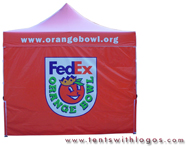 10 x 10 Pop Up Tent - FedEx